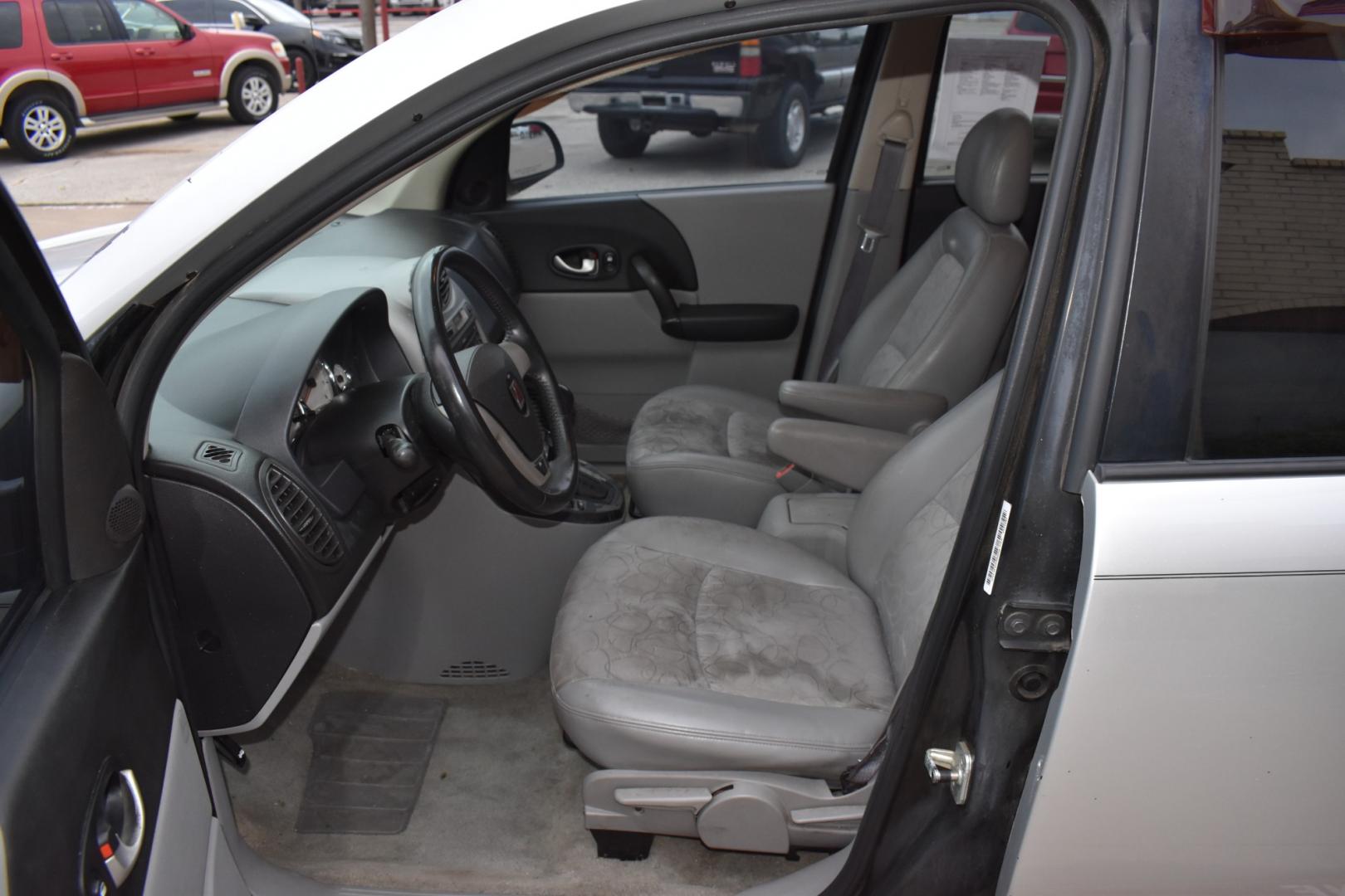 2004 Silver /Gray Saturn Vue FWD V6 (5GZCZ53464S) with an 3.5L V6 SOHC 24V engine, 5-Speed Automatic Overdrive transmission, located at 5925 E. BELKNAP ST., HALTOM CITY, TX, 76117, (817) 834-4222, 32.803799, -97.259003 - $2,995 CASH or Certified Funds Only Coupon does not apply on Cash Vehicles. This Vehicle has a Clean Carfax Report!! Rides and Drives great, it just needs YOU Behind the Wheel!! Open Monday-Friday - 9:00 am- 6:00 pm Closed on Saturdays and Sundays. (817) 834-4222 APPLY ONLINE OPEN ONLIN - Photo#7
